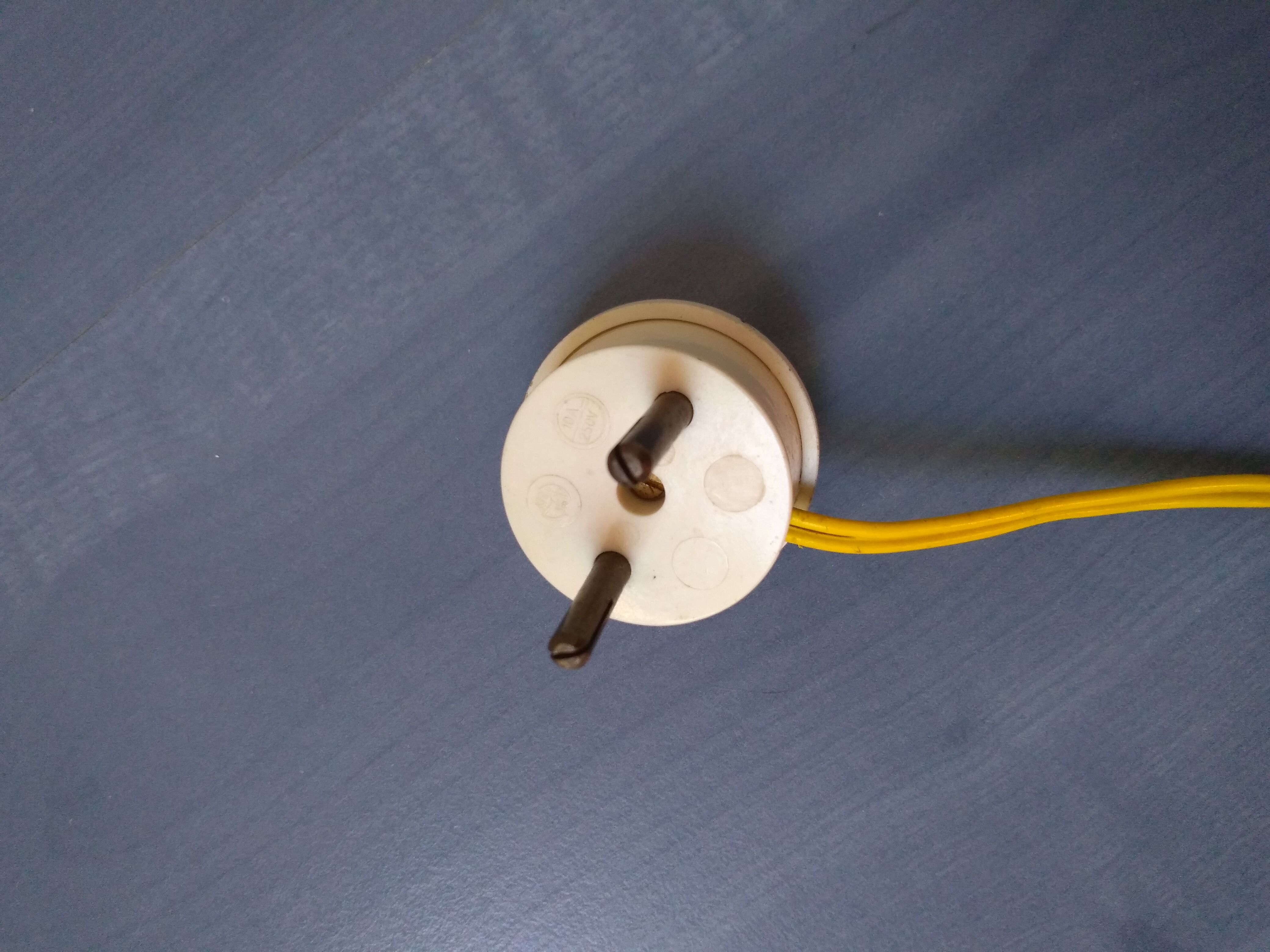 Floor lamp gilded bronze tripod 4 fires