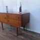 Scandinavian enfilade, teak tv stand design 1960 vintage