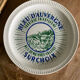 Set of 5 vintage plates Cheeses from France Saint Amand