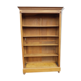 Bibliothèque néo-renaissance chêne naturel