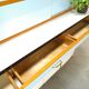 Buffet vintage des années 50 avec laiton et formica
