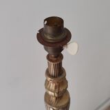 Large brass lamp base