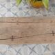 Very old solid oak chest Folk Art of Queyras