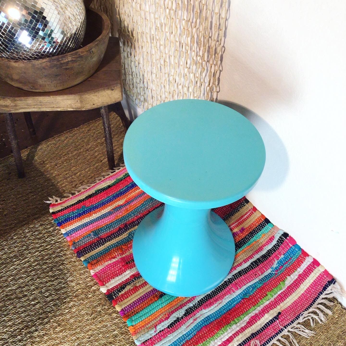 Blue TamTam Stamp Stool