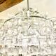 Carlo Nason for Mazzega Murano glass chandelier, Italy 1970.