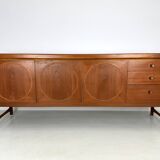 Unique vintage teak sideboard from the 1960s, produced by Nathan.