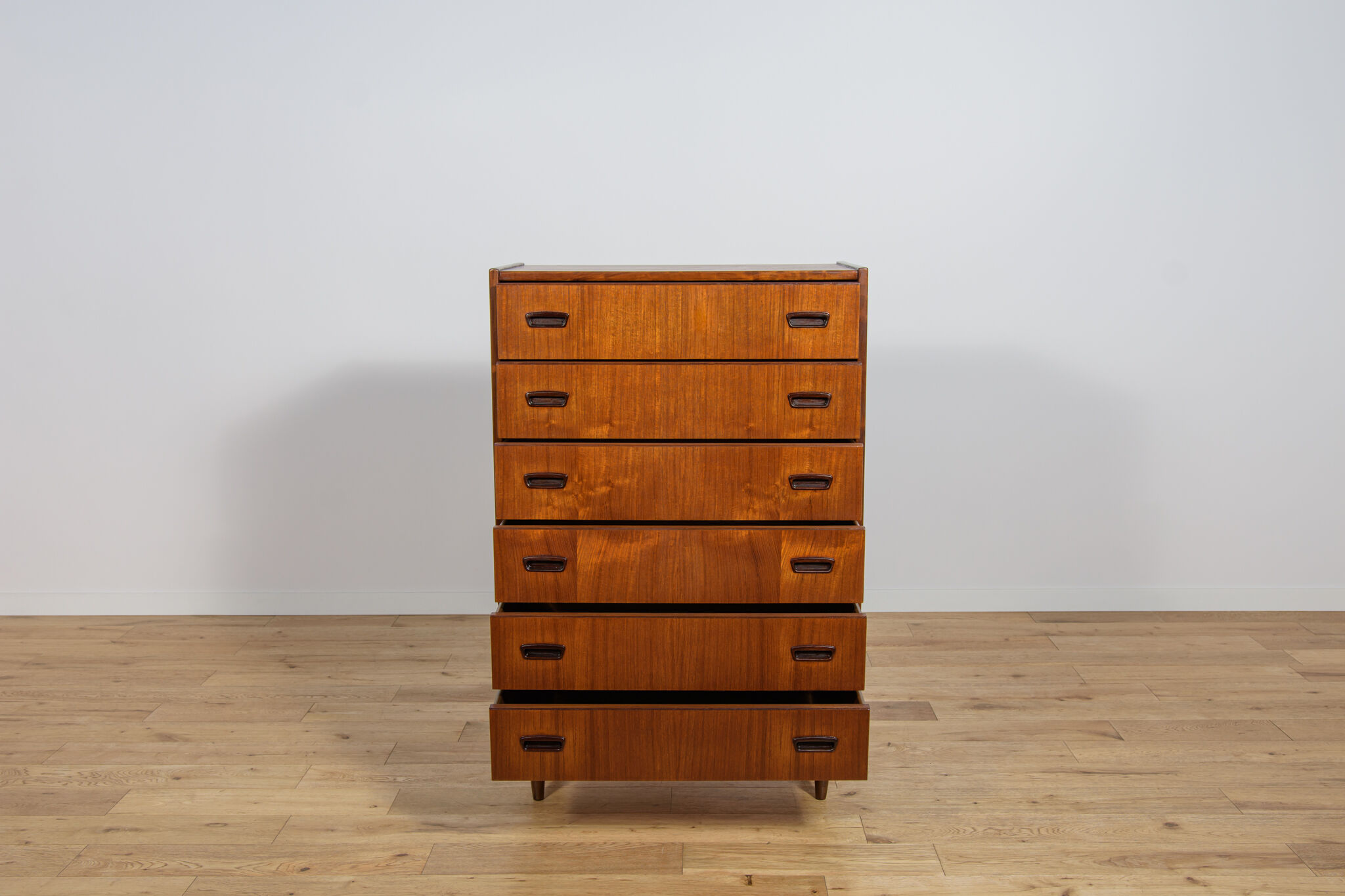 Mid-century teak dresser, Denmark, 1960s