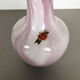 Extra Large Vintage Yellow Opaline Florence Vase Design 1970s, Italie