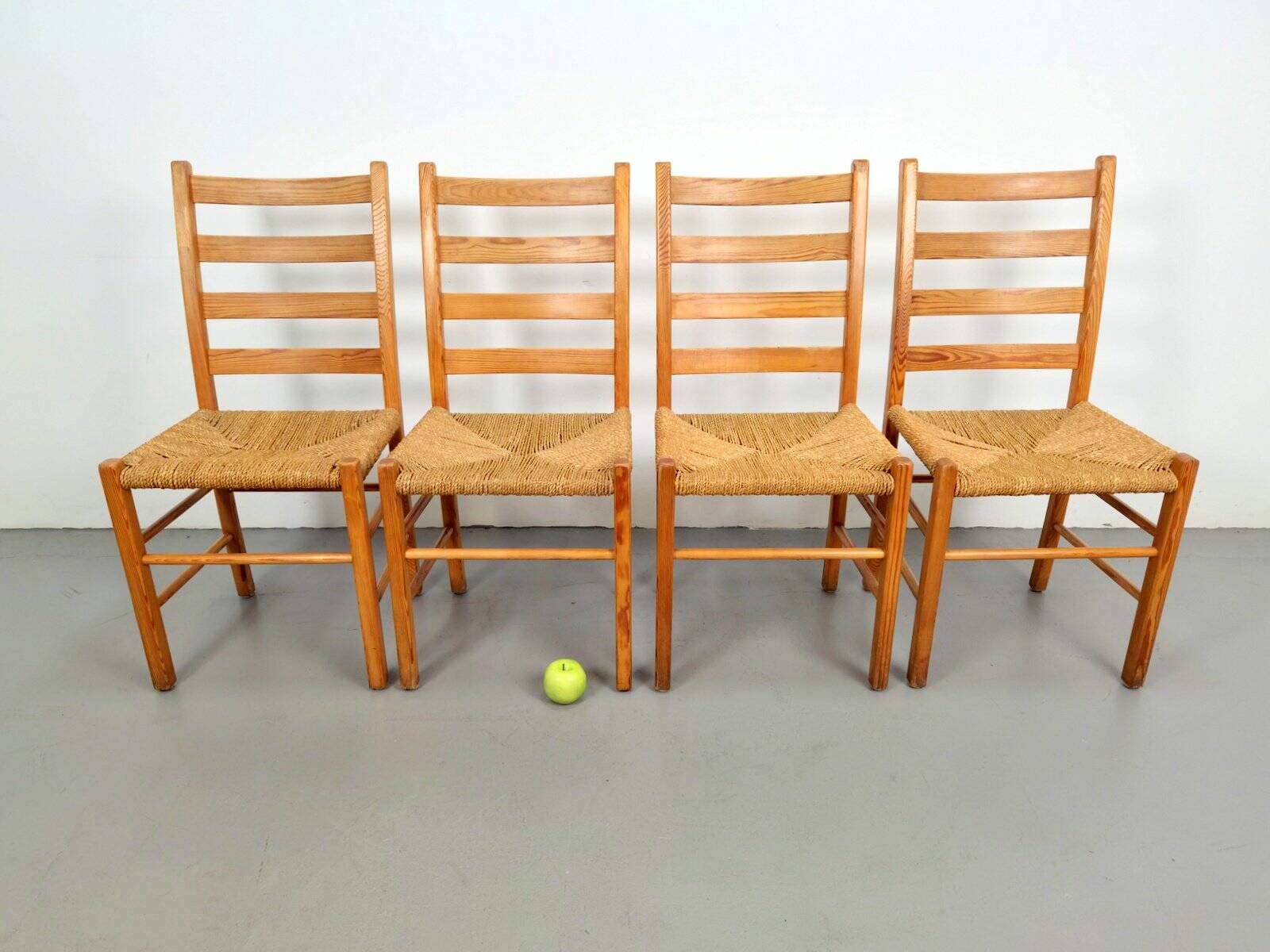 Jaerstolen Aksel Dining Chair from Möbelfabrikken Aksel L. Hansson, 1970s, Set of 4
