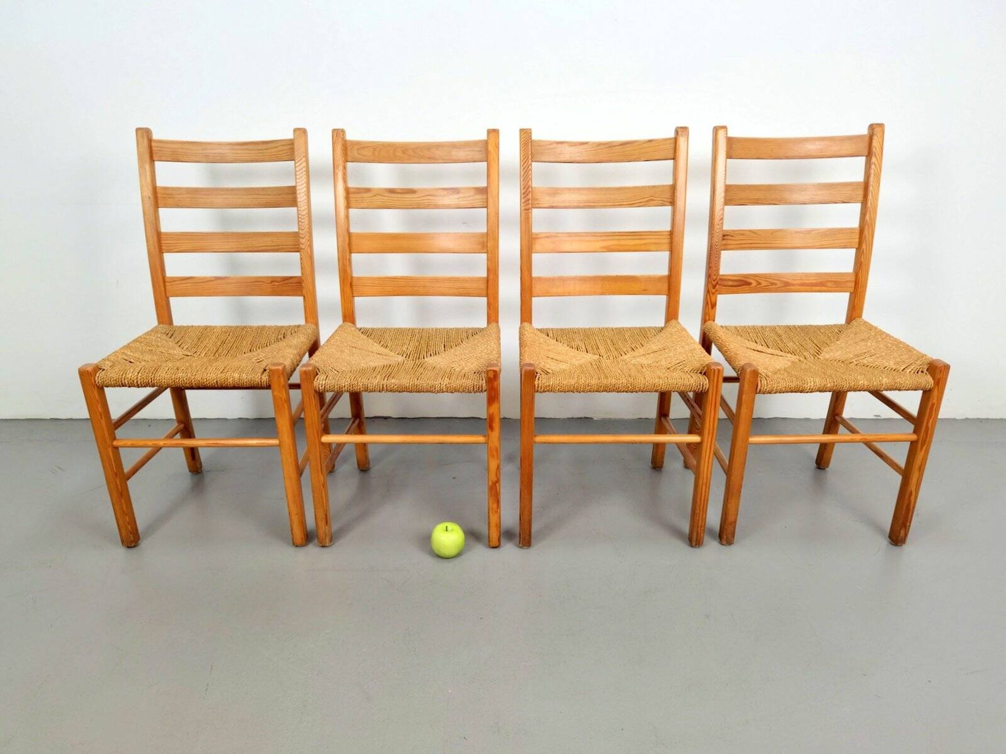 Jaerstolen Aksel Dining Chair from Möbelfabrikken Aksel L. Hansson, 1970s, Set of 4