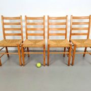 Jaerstolen Aksel Dining Chair from Möbelfabrikken Aksel L. Hansson, 1970s, Set of 4