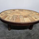 Vallauris ceramic coffee table