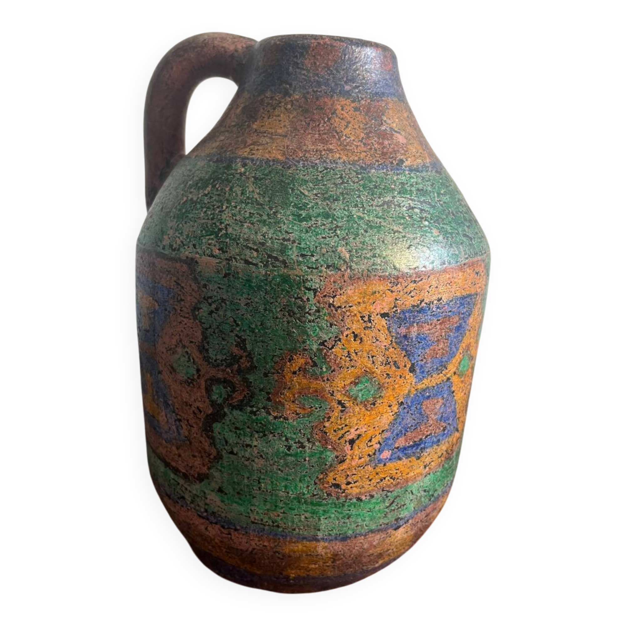 Terracotta pitcher, South America Mexico