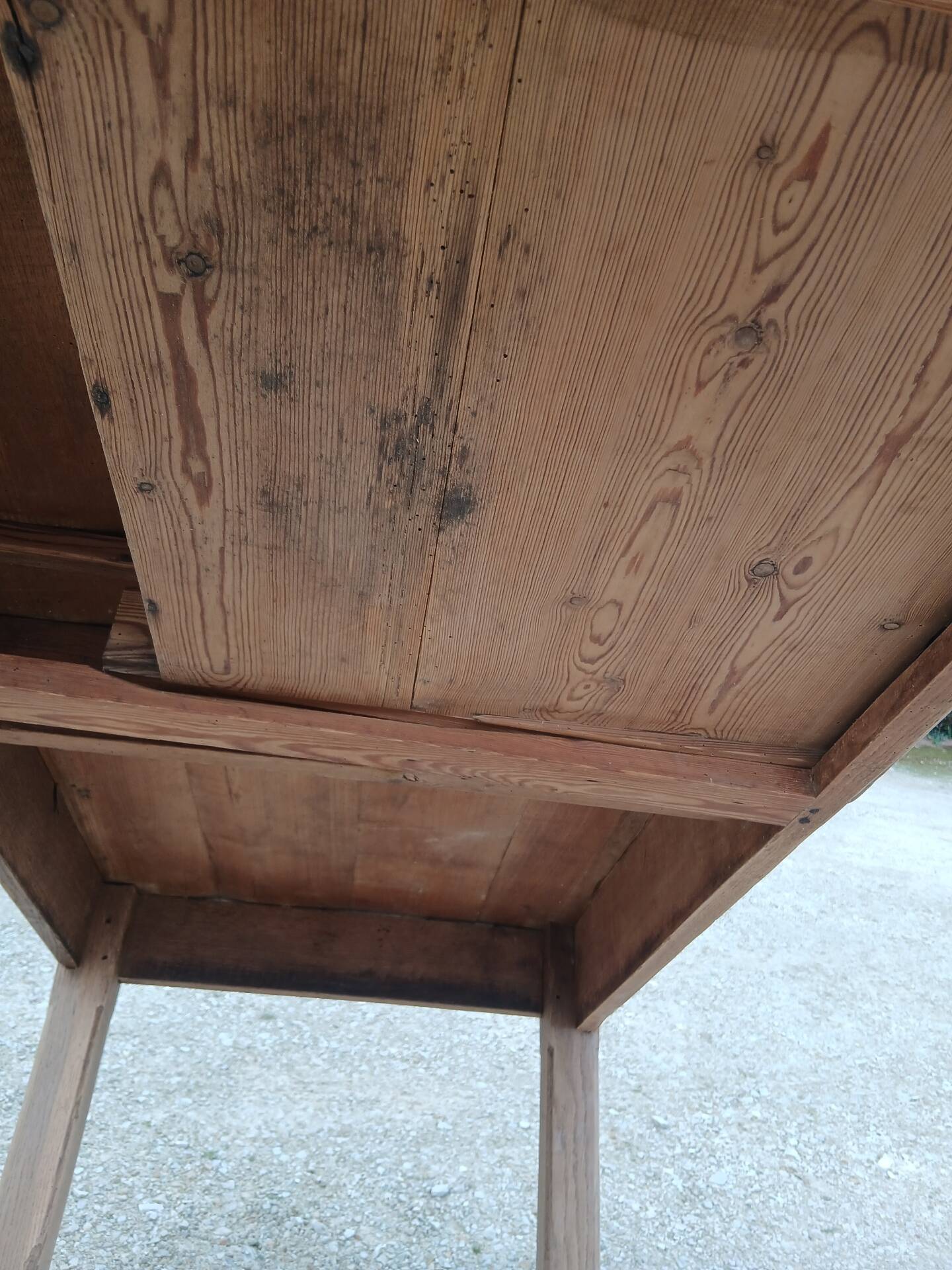 Table de ferme vers 1800