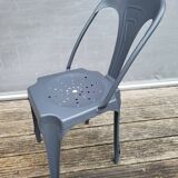 Chaise bistrot métal style 1930