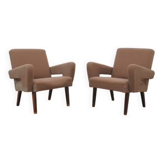 Pair of armchairs Jitona 1970s Czechoslovakia