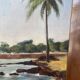 Tableau huile sur panneau