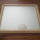 Miroir vintage blanc crème