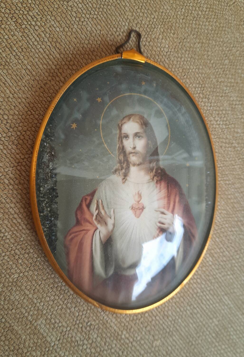Reliquary religious frame