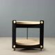 Vintage Guzzini kitchen dessert trolley, design by Luigi Massoni, Italy, 1970s.