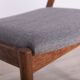 Model 42 oak dining chairs by Kai Kristiansen for Schou Andersen, 1960s, set of 4