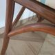 Vintage lot of 2 woven bamboo rattan armchairs - Curved wood - 1980s