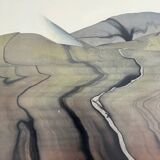 Tableau abstrait Giovanni Taormina 1989