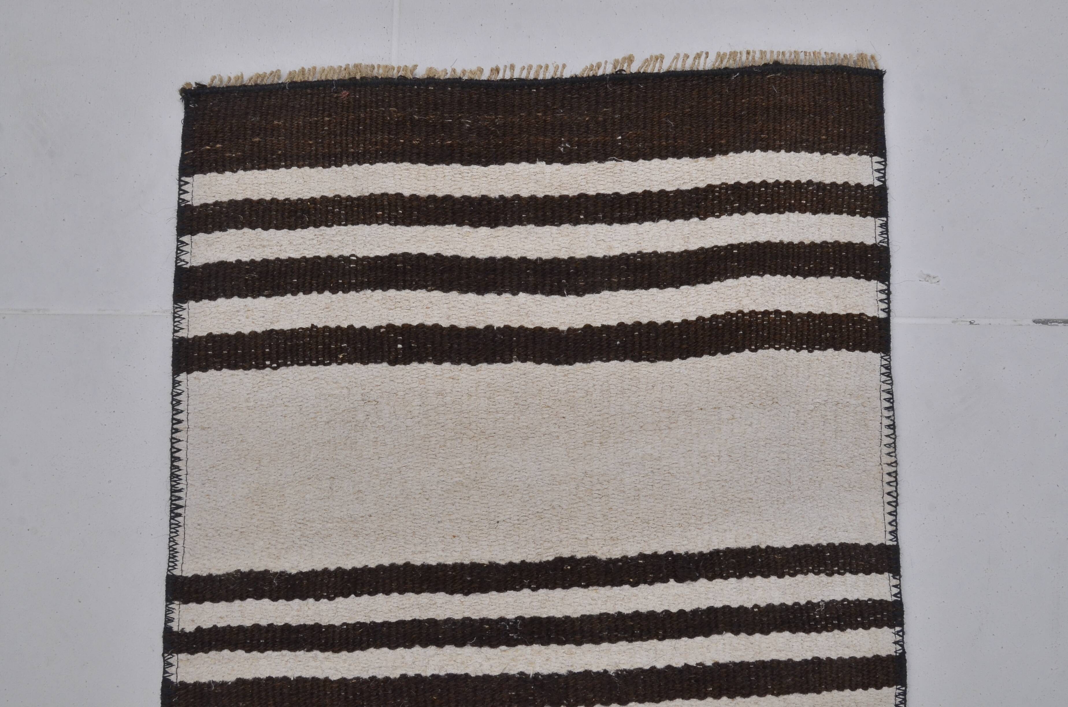 Vintage Stripe Hemp Kilim sku 3961