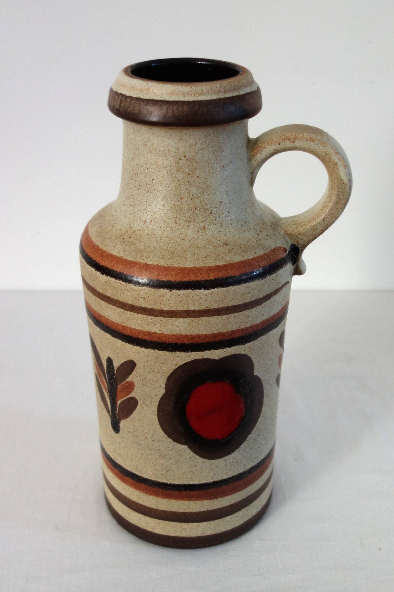 Vintage West Germany ceramic floor vase