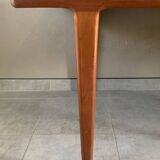 Table scandinave en teck par johannes andersen à rallonges papillon des années 60