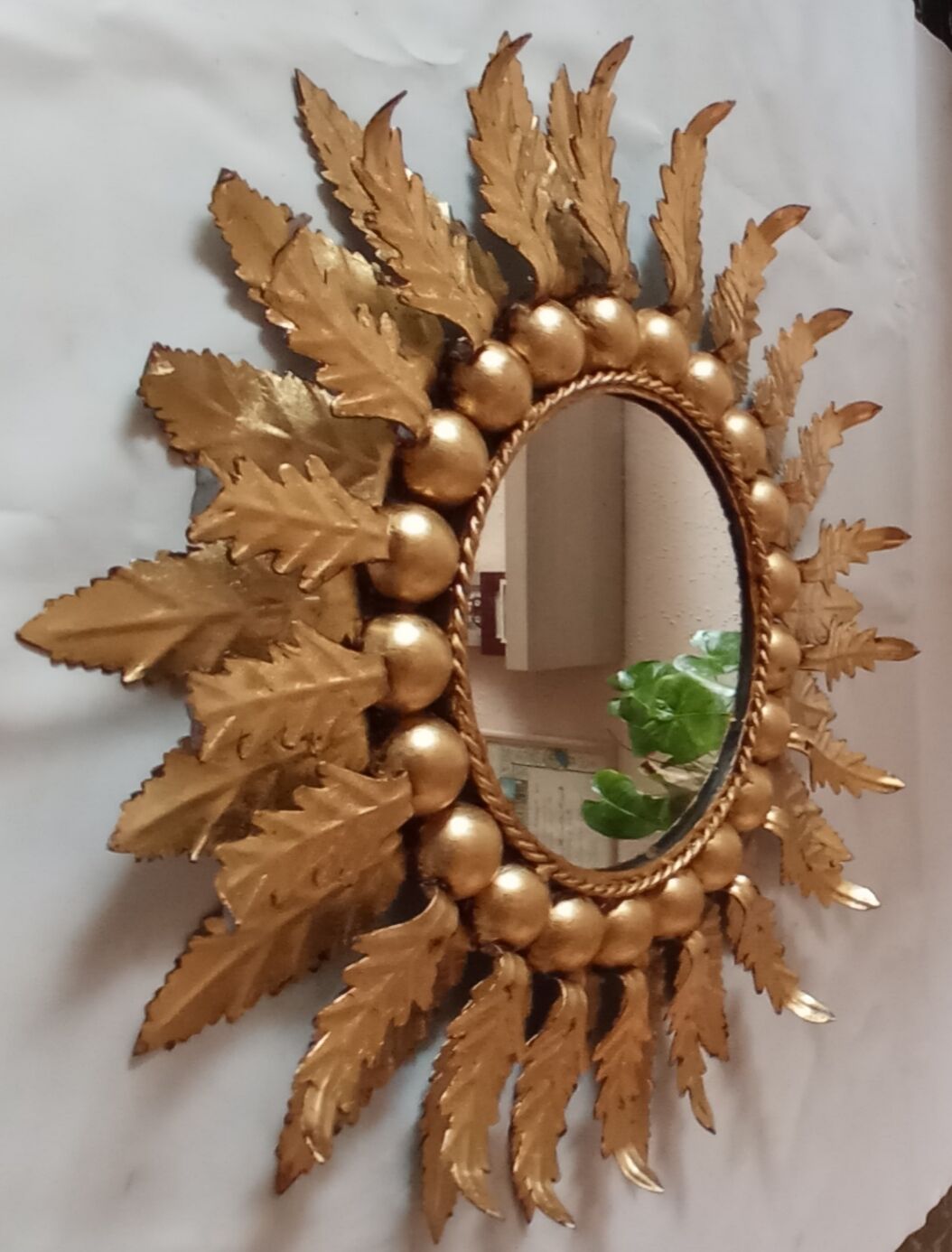 Vintage sun mirror