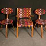 Ensemble de chaises Bow Wood édition Steiner