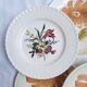 Assiettes à dessert avec fleurs St Amand et Galluis