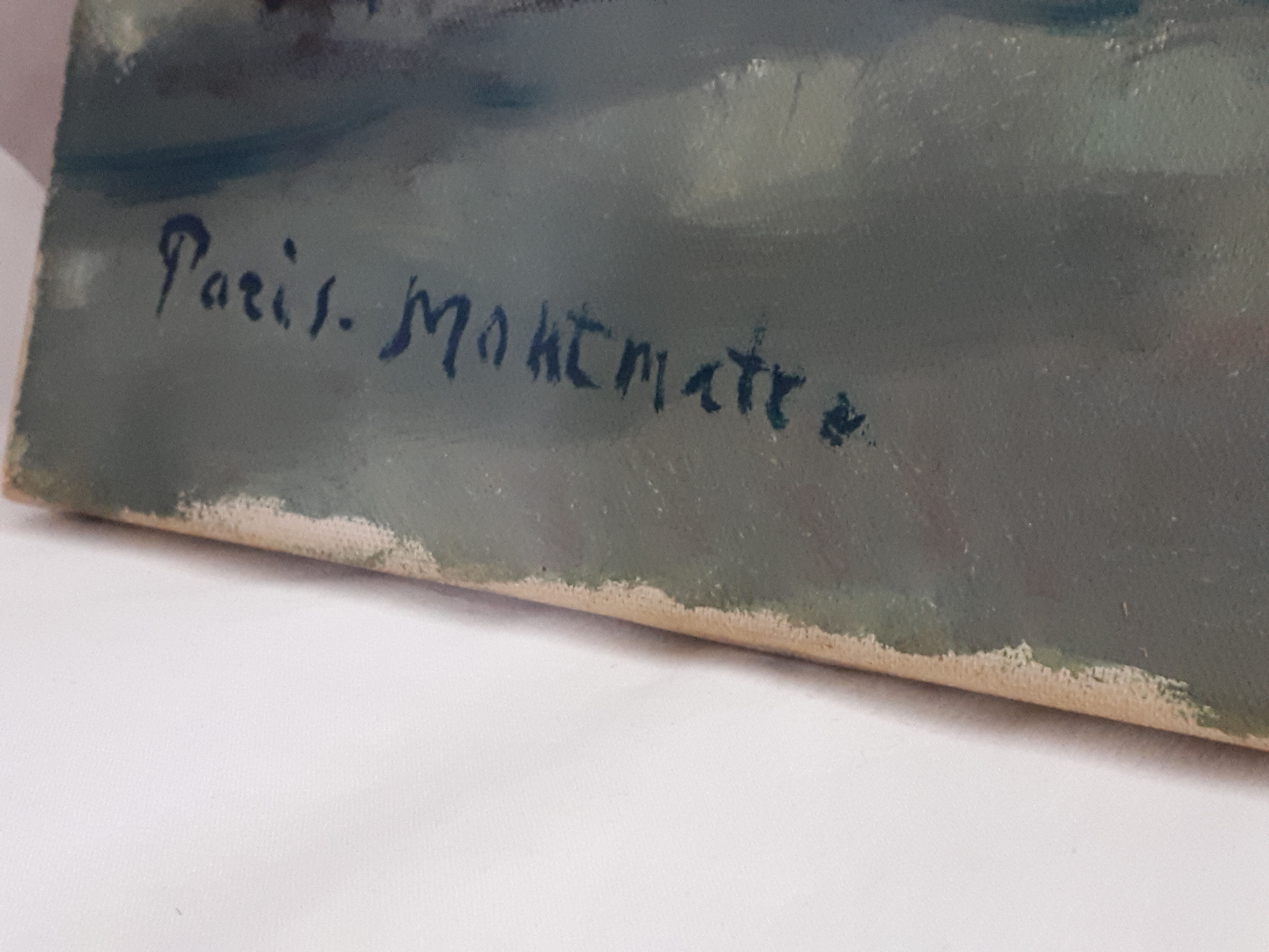 Table paris montmartre