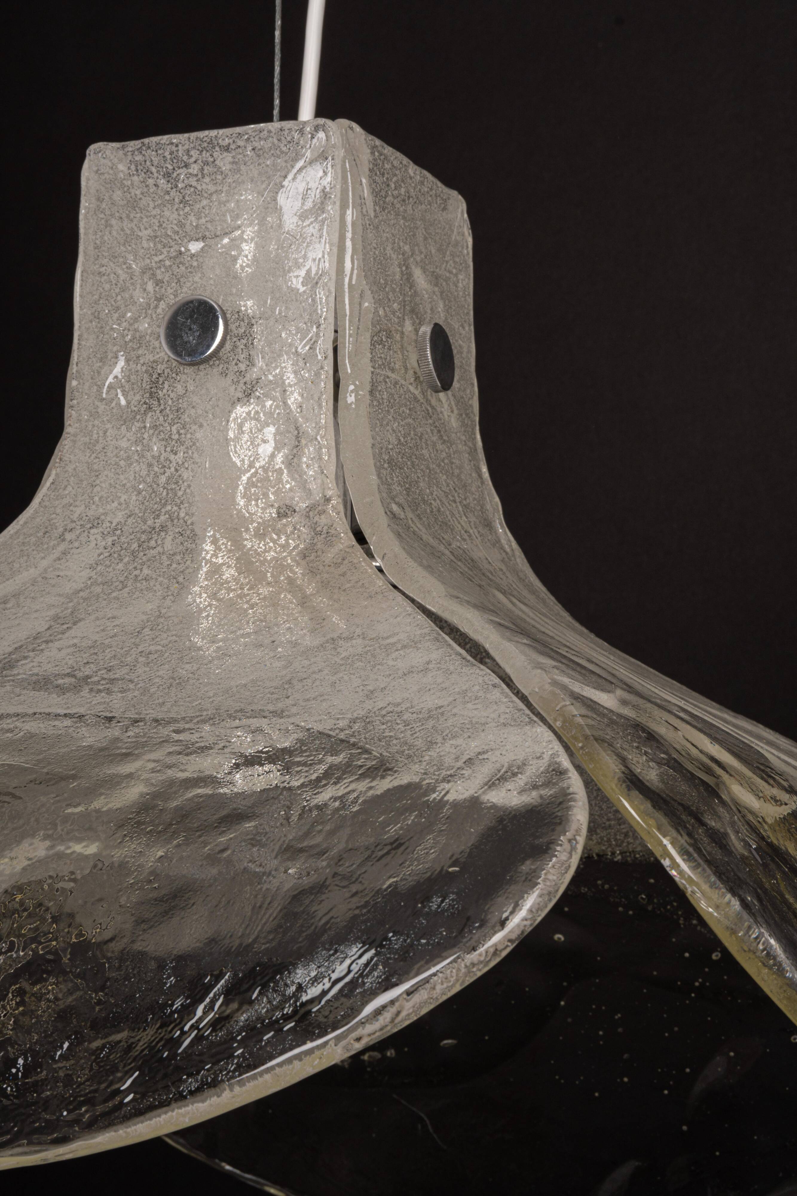 Murano glass chandelier designed by Kalmar, Germany, 1960s