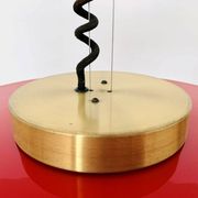 1 of 3 Adjustable Orion Glass Pendant Lamps from Staff
