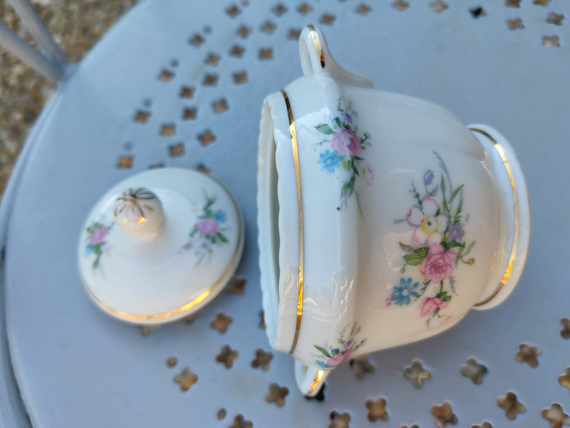 Antique sugar bowl
