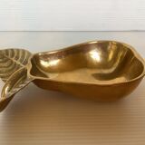 Empty pocket pear fruit brass
