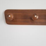 Vintage wall coat rack in formica