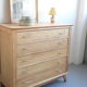 Oak chest of drawers