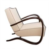 Pair of lounge armchairs h-269 by jindrich halabala for up zavody, 1930s