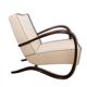 Pair of lounge armchairs h-269 by jindrich halabala for up zavody, 1930s