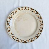 Round dish Gien 456