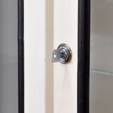 Glass & iron medical cabinet 1970s