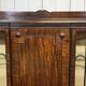 Vitrine Anglaise Chippendale 3 portes début XXème en acajou