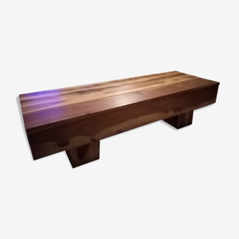 Table basse bois massif