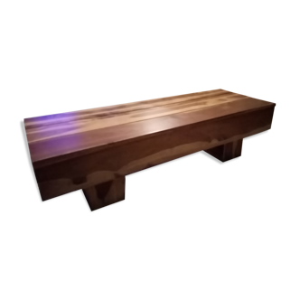 Solid wooden coffee table