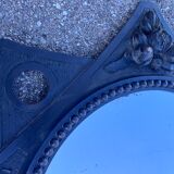 Mirror carved wood art deco