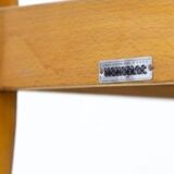 4 chairs of the Monobloc brand around 1950. Color mulching