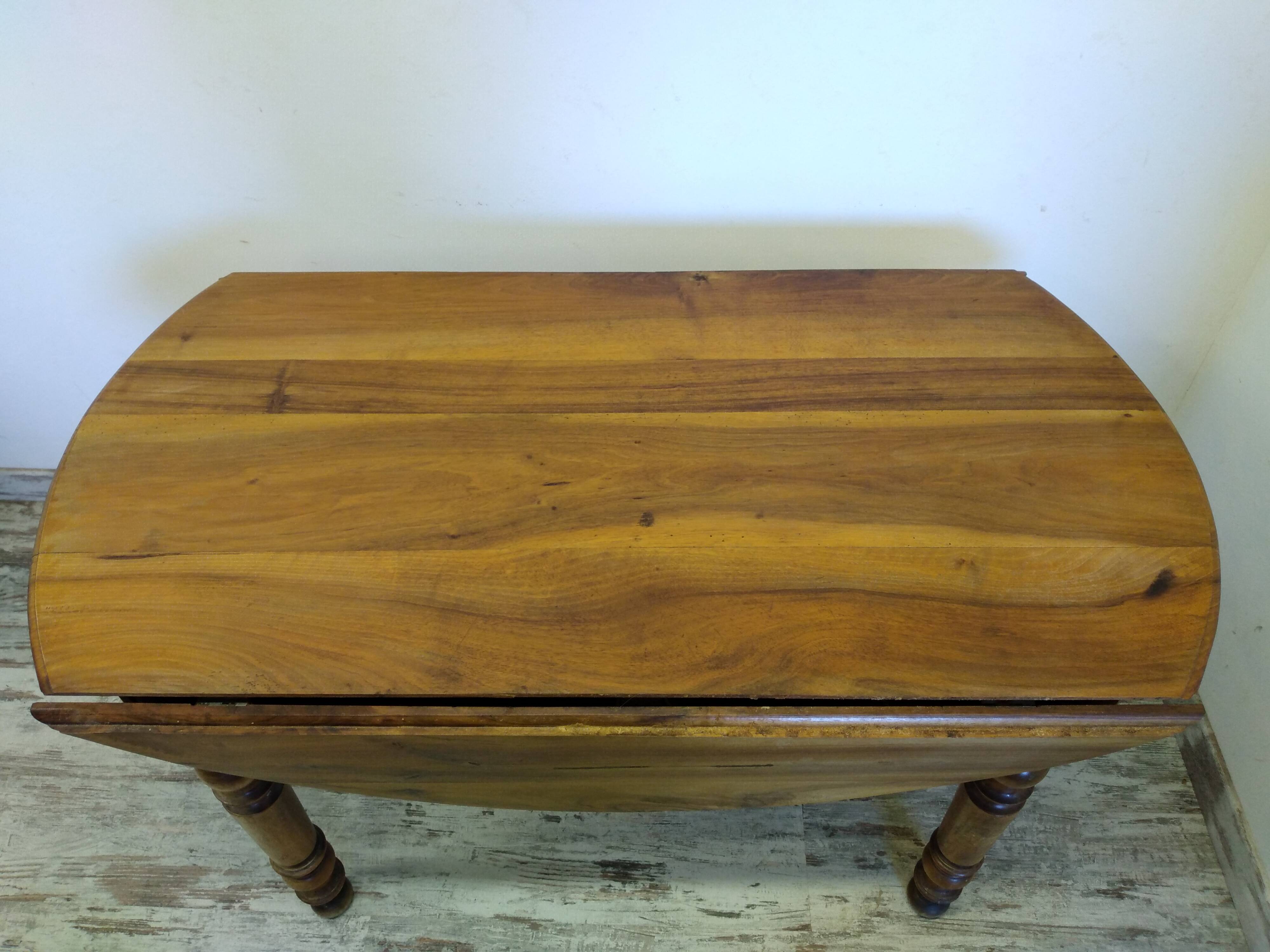Old walnut table